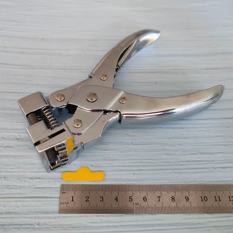 T Slot Shape Cut PVC Plastic ID Cutter Paper Tag Tool